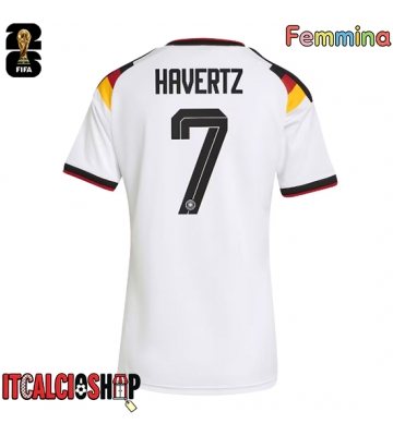 Germania Kai Havertz #7 Prima Maglia Femmina Mondiali 2026 Manica Corta